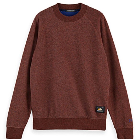 Scotch & Soda Heathered Heritage Crewneck, Size small (men) - Picture 1 of 1
